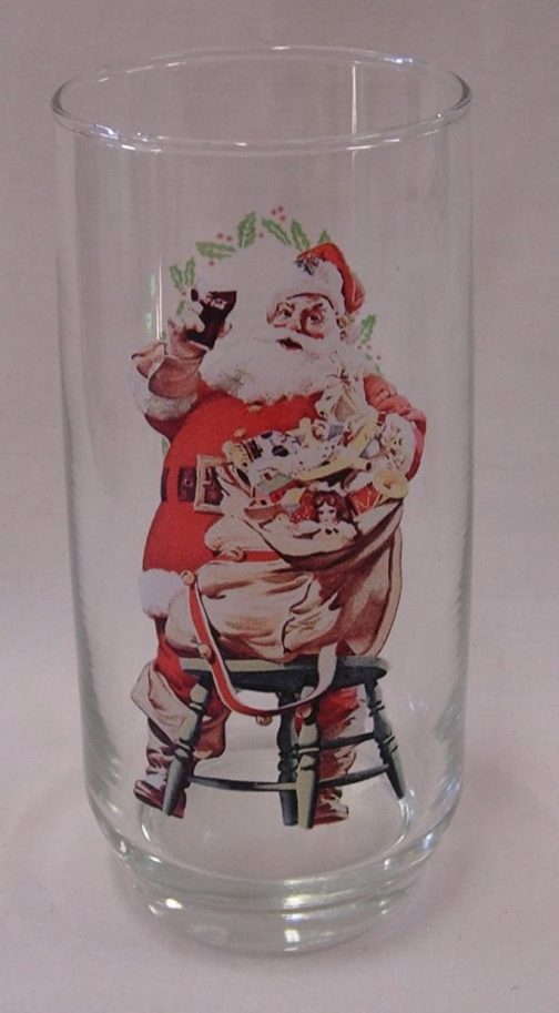 Coca Cola collectible glass