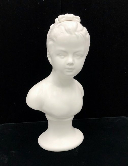 Napco girl bust figurine