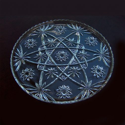 Star of David platter