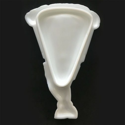 Atterbury Milk Glass Hand with Fan Trinket Tray - Image 4