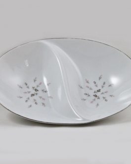 Sango Boutonniere divided bowl