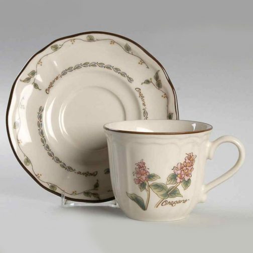 Epoch Spice Blossom cup & saucer