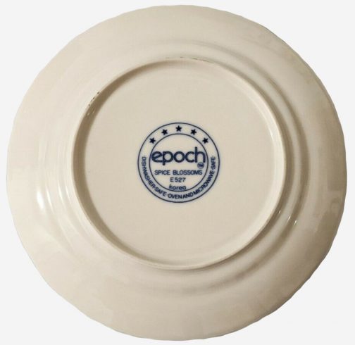 Epoch Spice Blossoms E527 Korea Salad Plate - Image 2