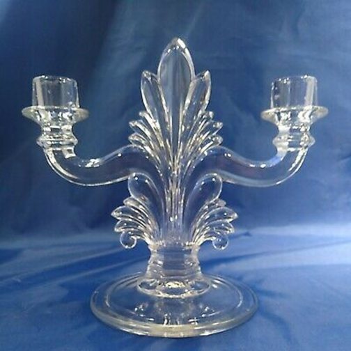 Fostoria Flame candle holder