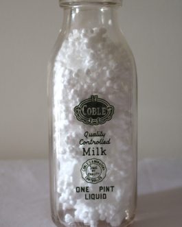 Coble Dairy milk bottle