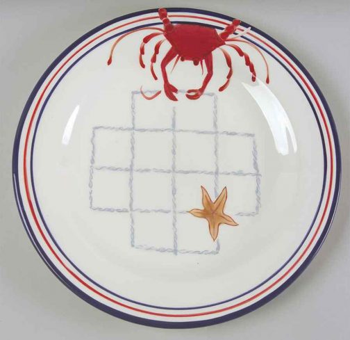 Paula Deen Ahoy Mate dinner plate