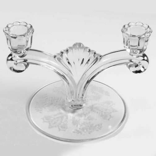 Tiffin-Franciscan candlestick holder