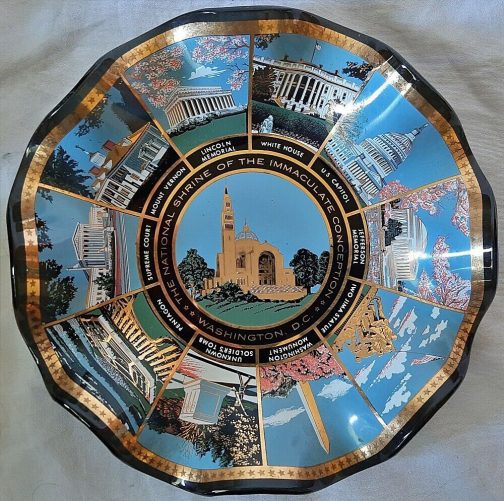 Washington DC souvenir plate