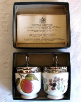 Royal Worcester egg coddlers