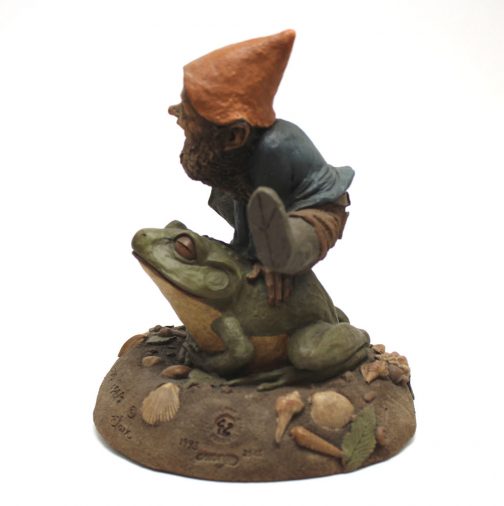 Tom Clark Gnome “Leap Frog” with Certificate of Authenticity - Image 2