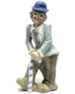 Vintage Porcelain Clown Figurine