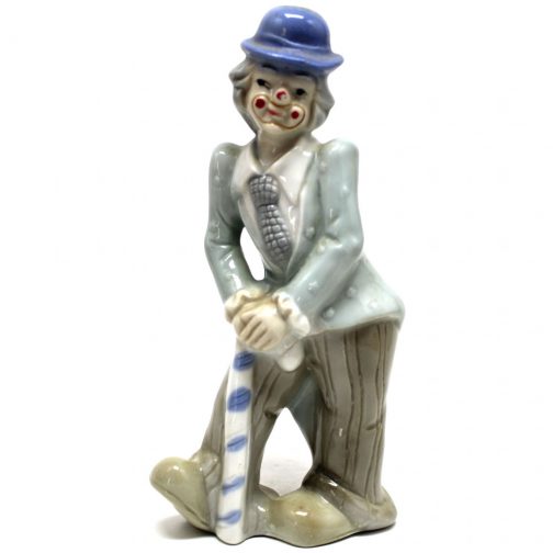 Vintage Porcelain Clown Figurine