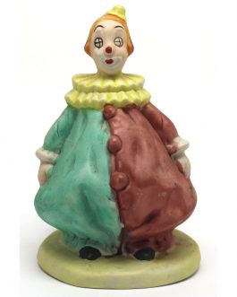 Roly Poly Clown Figurine