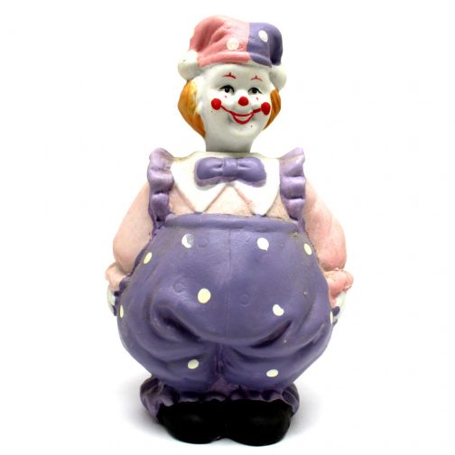 Bobble Head Clown Figurine