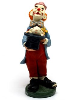 Vintage Clown Magician Figurine