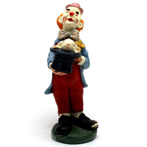 Vintage Clown Magician Figurine