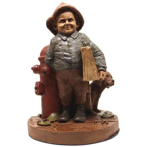 Tom Clark Gnome Newspaper Boy