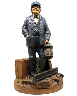 Tom Clark Gnome Railroad Conductor