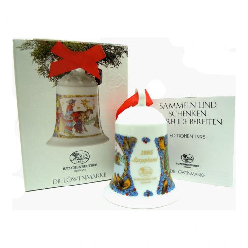 Weihnachts-Glocke 1995 Porcelain Christmas Bell - Image 4