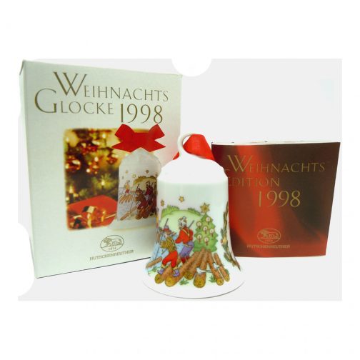 Weihnachts-Glocke 1998 Porcelain Christmas Bell - Image 3