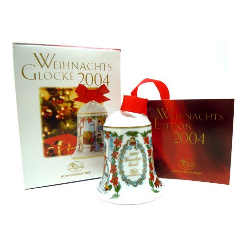 Weihnachts-Glocke 2004 Porcelain Christmas Bell - Image 4