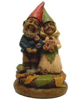 Tom Clark Gnome Bride & Groom