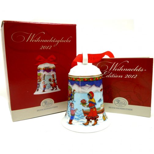 Weihnachts-Glocke 2012 Porcelain Christmas Bell - Image 2