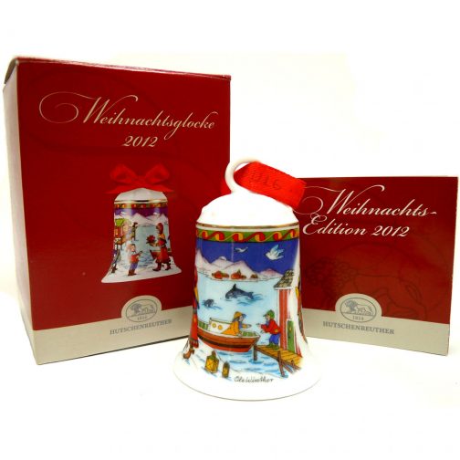 Weihnachts-Glocke 2012 Porcelain Christmas Bell - Image 3