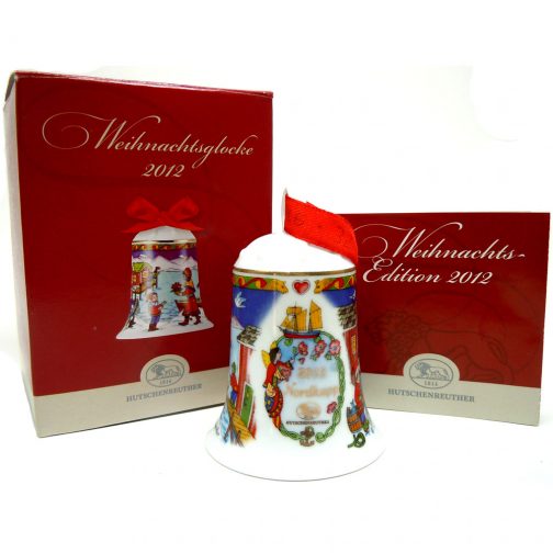 Weihnachts-Glocke 2012 Porcelain Christmas Bell - Image 4