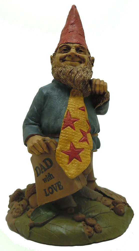 Tom Clark gnome Dad with Love