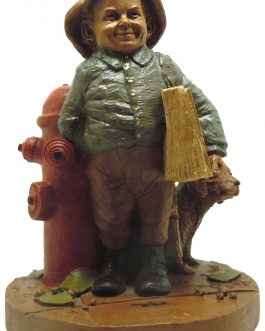 Tom Clark gnome Newspaper Boy