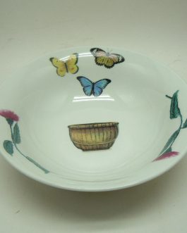 Totally Today Basket Butterfly Soup/Cereal Bowl