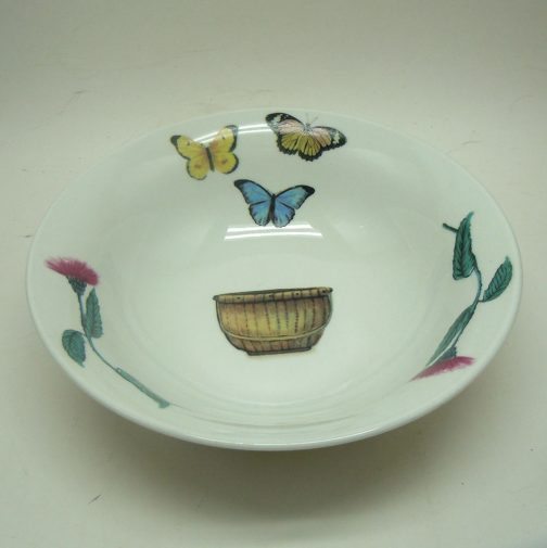 Totally Today Basket Butterfly Soup/Cereal Bowl