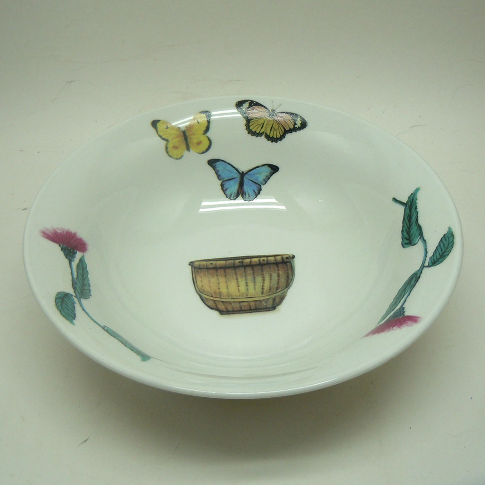 Totally Today Basket Butterfly Soup/Cereal Bowl