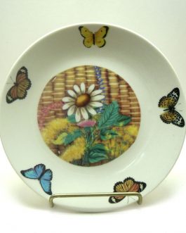 Totally Today Basket Butterfly Salad Plate