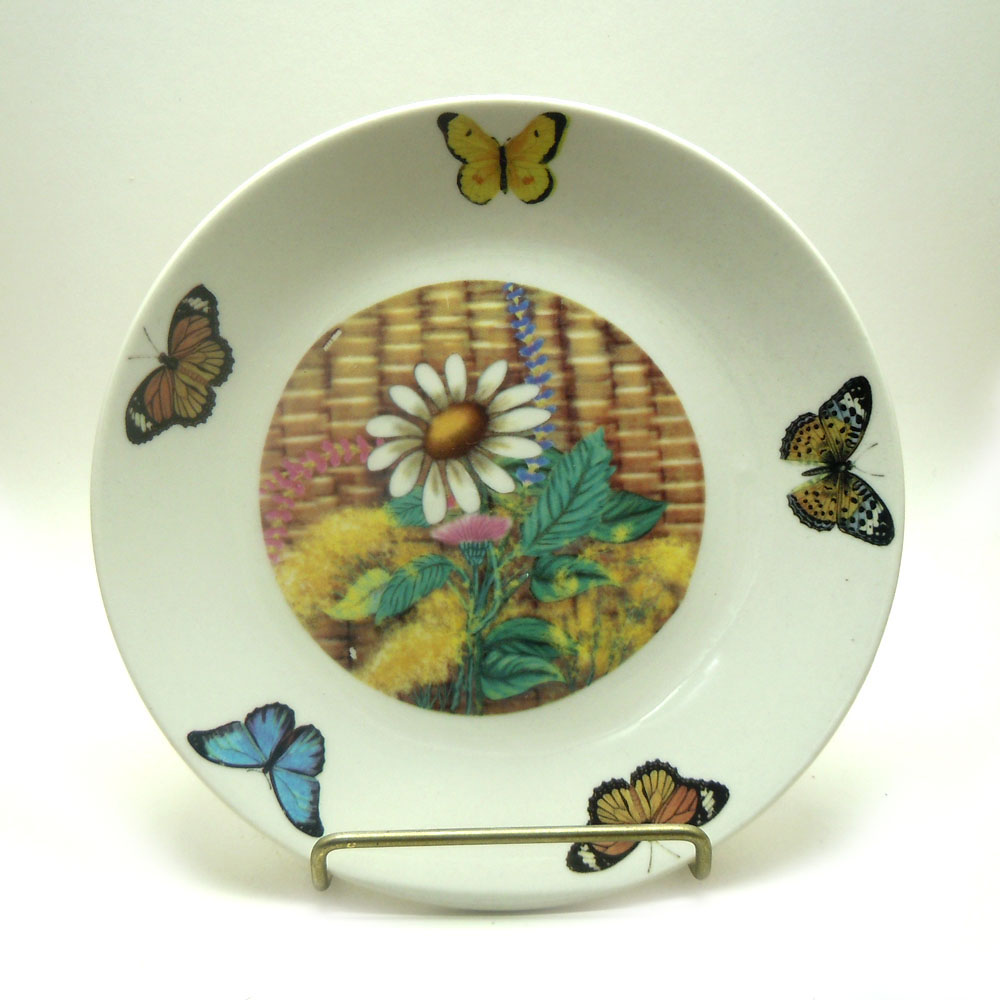 Totally Today Basket Butterfly Salad Plate