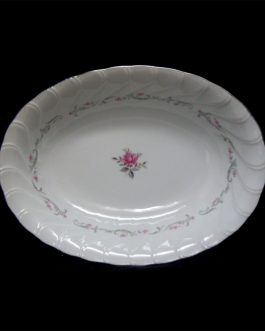 Fine China of Japan Royal Swirl Oval Vegetable Bowl