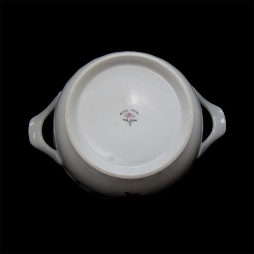 Fine China of Japan Royal Swirl Round Covered Vegetable Bowl - Image 3