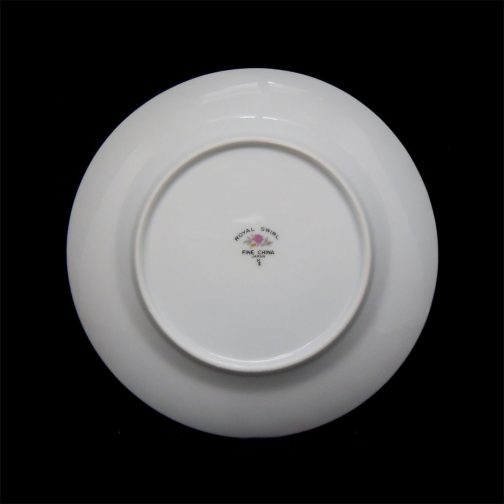 Fine China of Japan Royal Swirl Salad Plate - Image 2