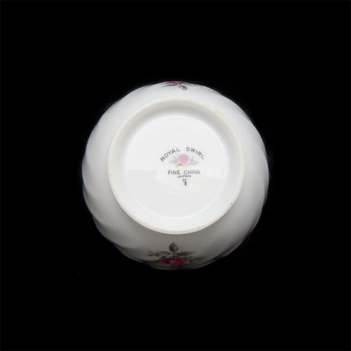 Fine China of Japan Royal Swirl Sugar Bowl & Lid - Image 3