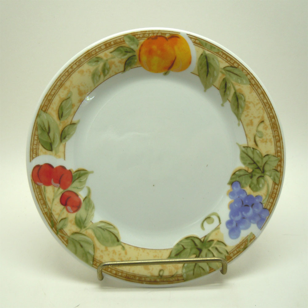 Gibson Housewares Fruit Grove Bread & Butter Platee