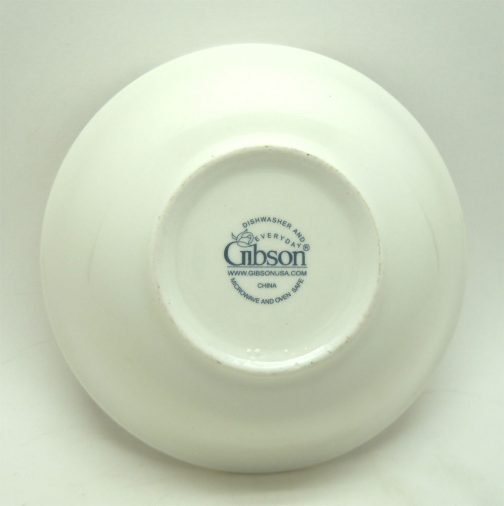 Gibson Housewares Fruit Grove Coupe Cereal Bowl Back