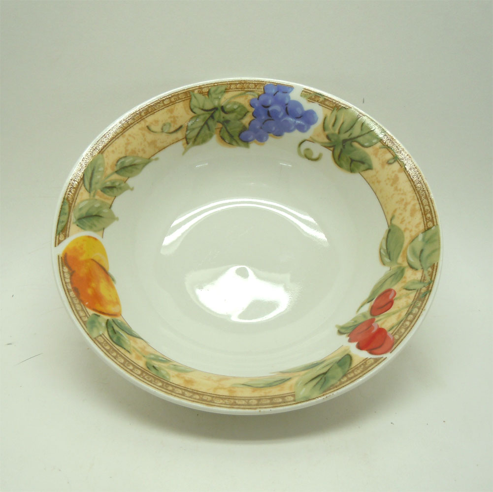 Gibson Housewares Fruit Grove Coupe Cereal Bowl