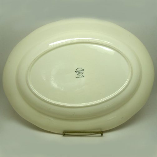 Wedgwood Queens Shape Oval Platter Back